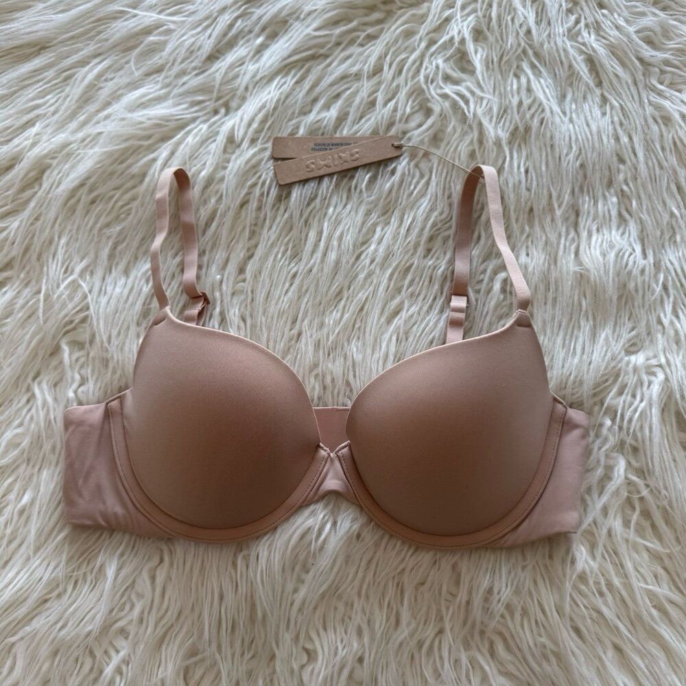 Skims Fits Everybody Push Up Demi Bra Mica Size 32A